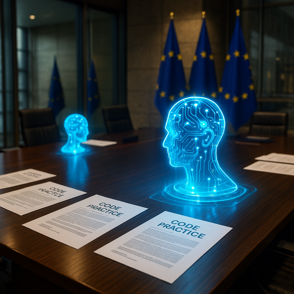 EU AI Code of Practice Microsoft Meta stance