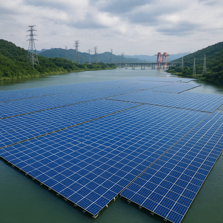 China Activates World’s Largest Floating Solar Farm, Generating 2.3 GW on the Yangtze River